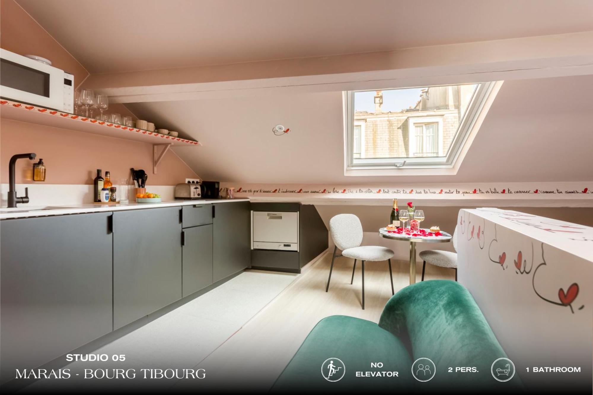 Beauquartier - Marais, Bourg Tibourg Apartment Париж Екстериор снимка