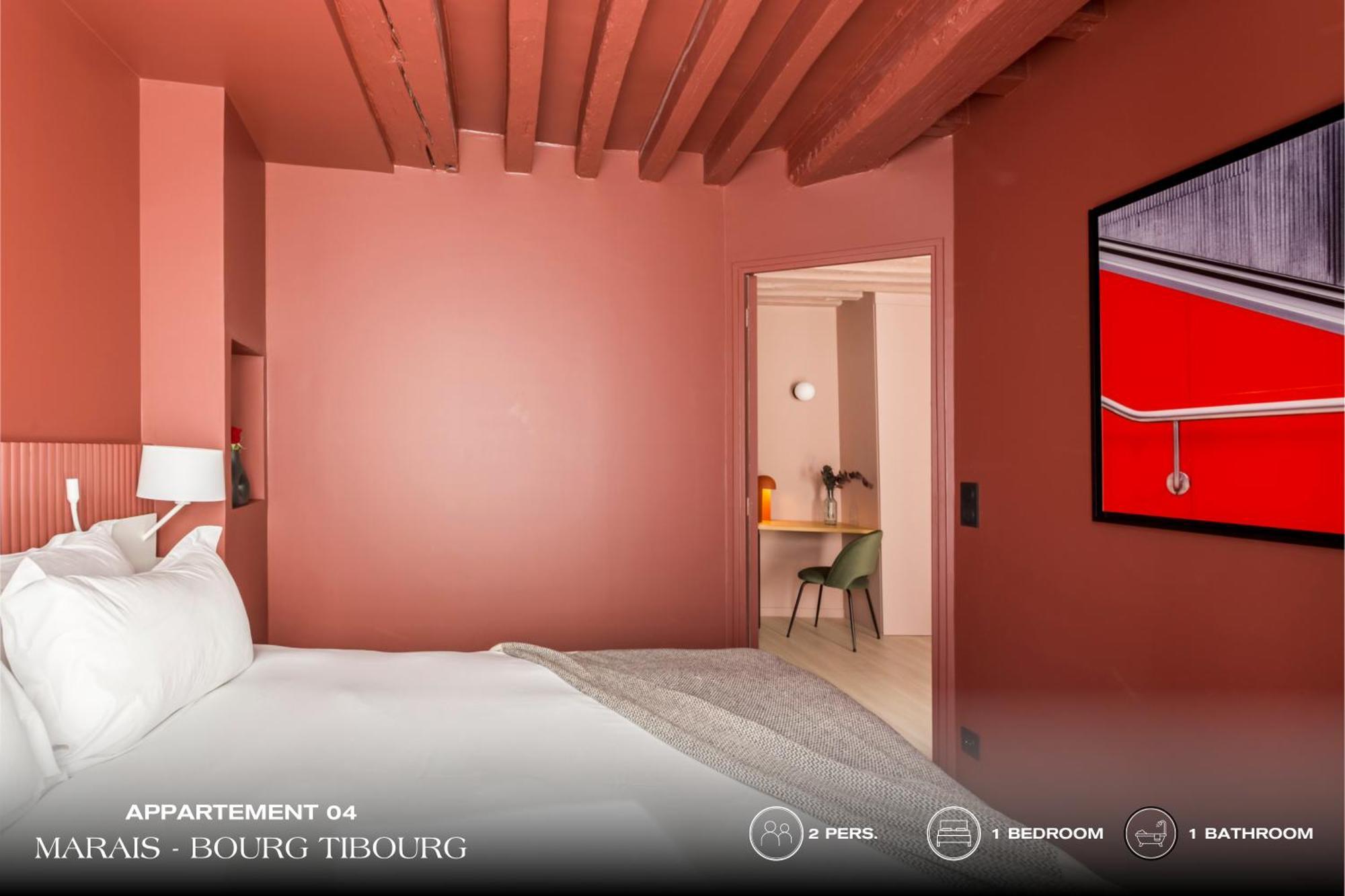 Beauquartier - Marais, Bourg Tibourg Apartment Париж Екстериор снимка