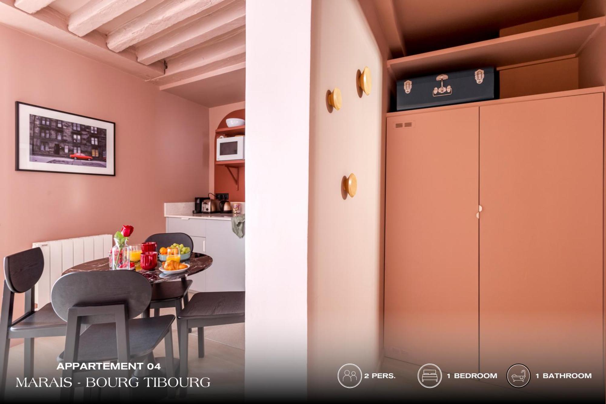 Beauquartier - Marais, Bourg Tibourg Apartment Париж Екстериор снимка